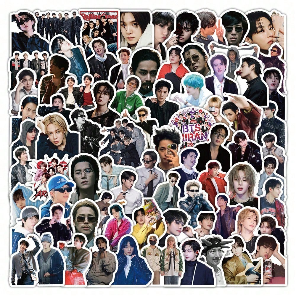 Supply Event - 106 stuks BTS-stickers, merchandise voor fans