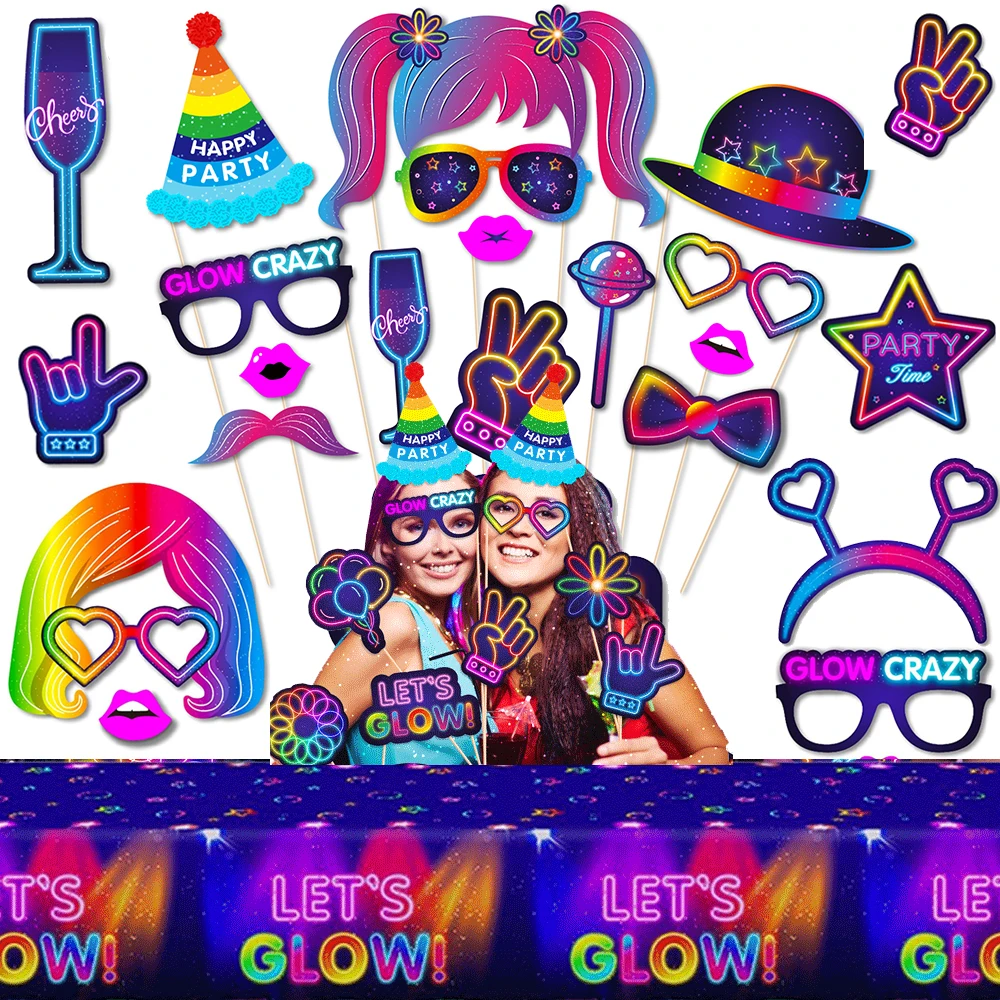 Laat Glow Party Photo Booth Re - Let'S Party Event Supply recensie en prijs
