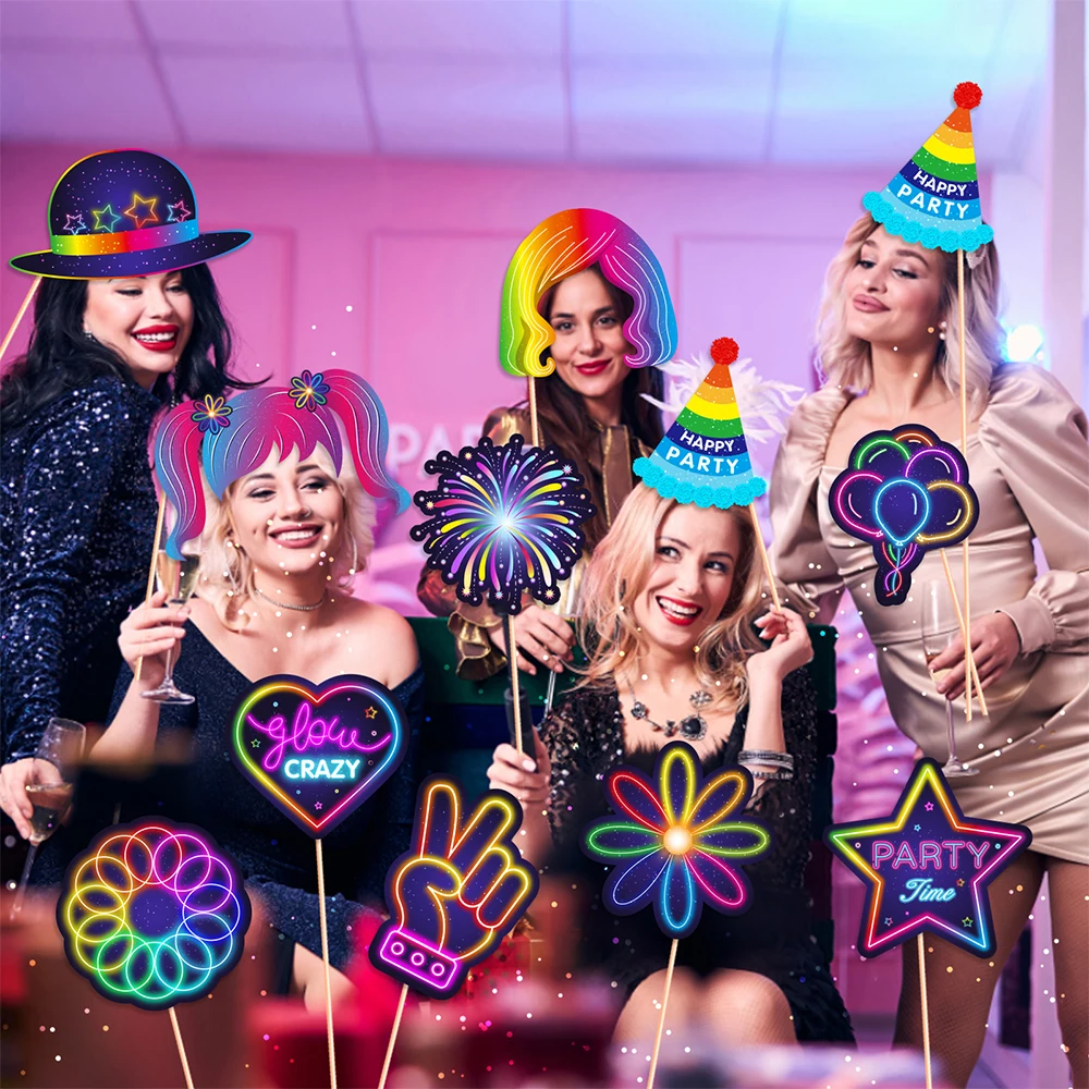 Laat Glow Party Photo Booth Re - Let'S Party Event Supply recensie en prijs