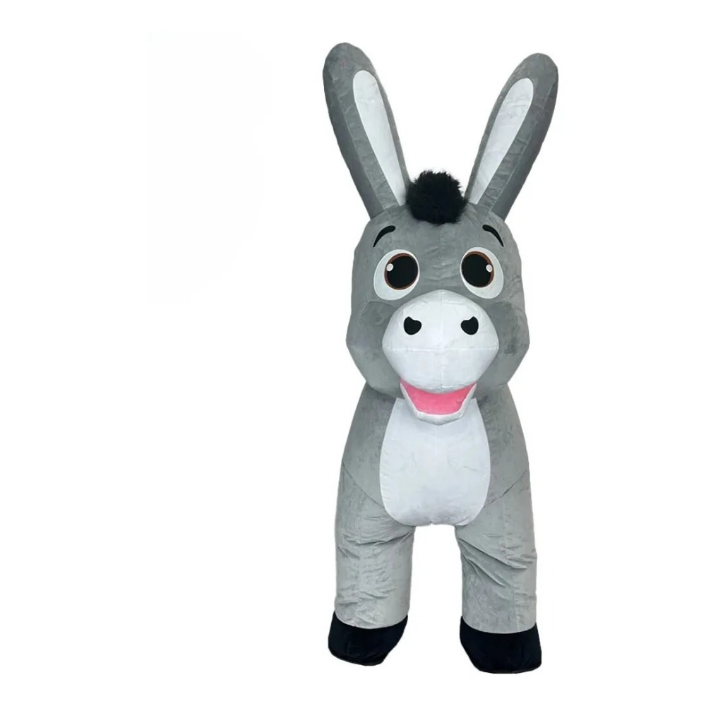 Opblaasbaar grijs ezel mascott - Event & Party Supply Photos recensie en prijs