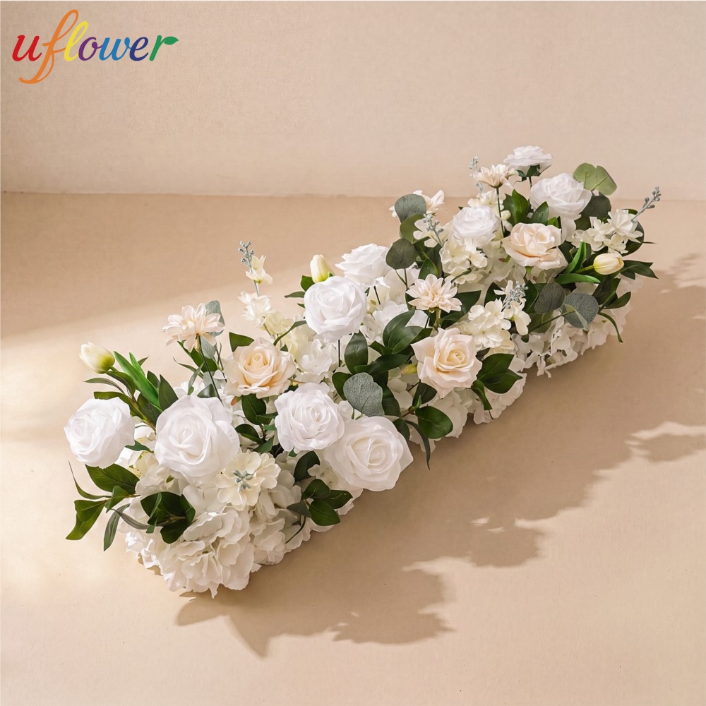 Uflower Rozen Groen Bloemenrij - Flower Wall Panel recensie en prijs