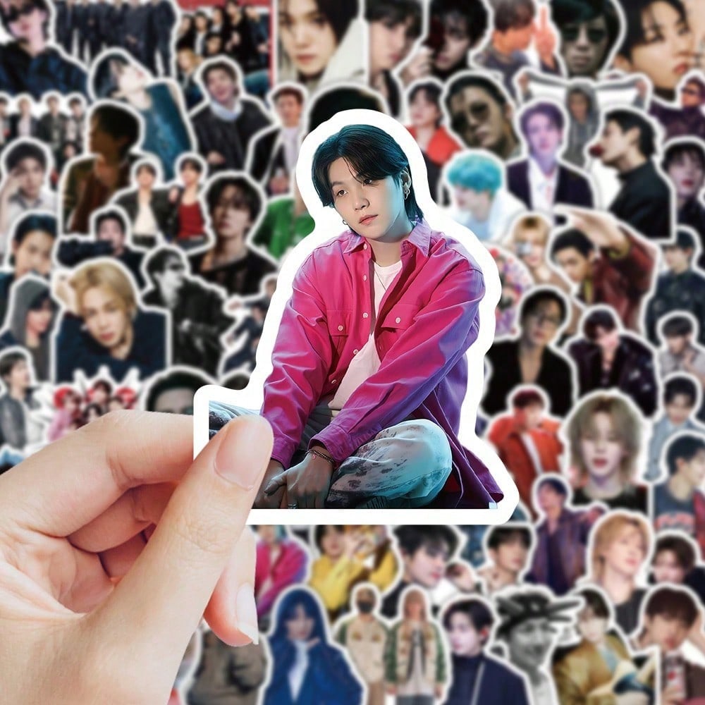 106 stuks BTS-stickers, mercha - Supply Event recensie en prijs