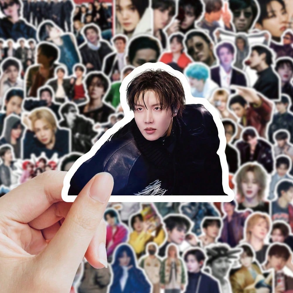 106 stuks BTS-stickers, mercha - Supply Event recensie en prijs