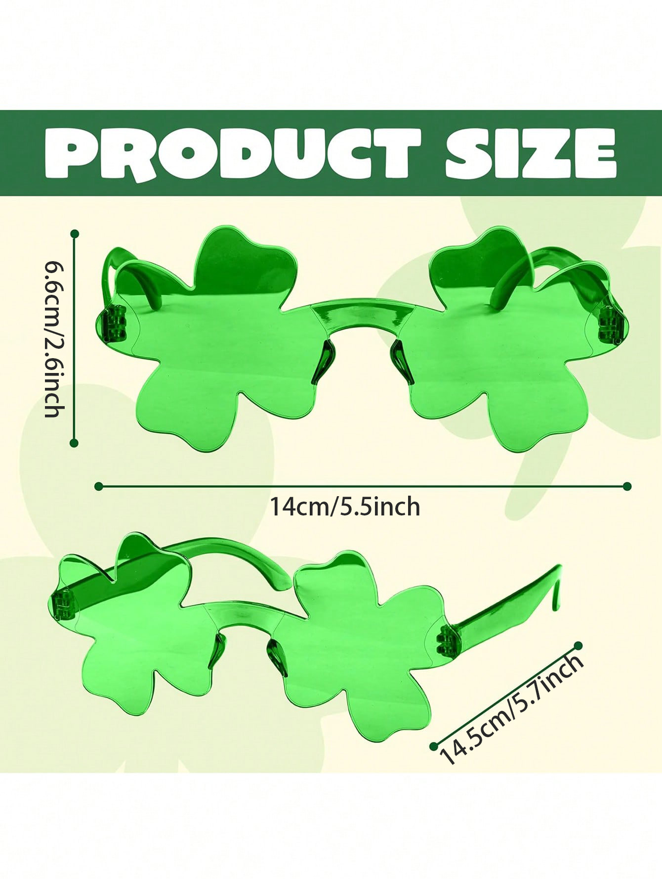 12/6/1 Paar St. Patrick's Day  - Event & Party Supply Photos recensie en prijs